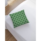 Наволочка декоративная «Зеленый дракон», на молнии, размер 45х45 см - Фото 2