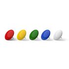 Кнопки канцелярские, цветные 10 мм, 100 штук, Erich Krause - фото 8244645
