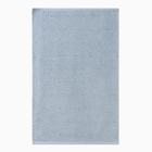 Полотенце махровое «Ромб», цвет серо-голубой, 70х130 см, хлопок, 450г/м - фото 23583511