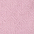 Полотенце махровое «Ромб», цвет розовый, 70х130 см, хлопок, 450г/м - фото 23583524