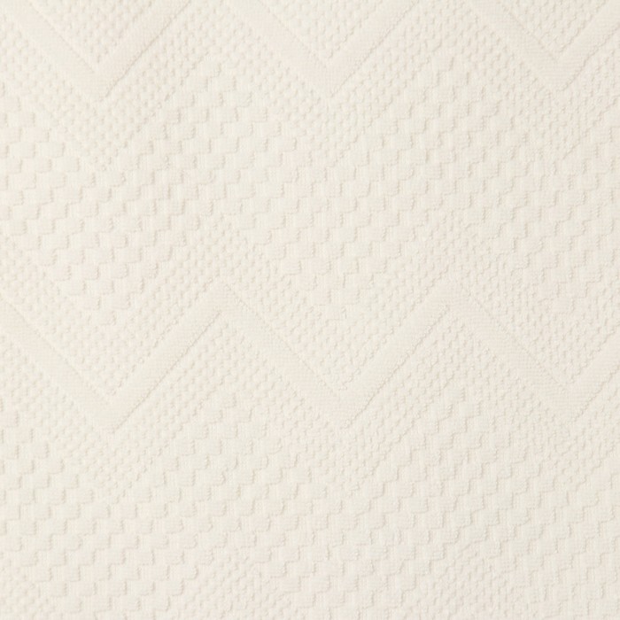 Полотенце махровое «Узор», цвет белый, 50х80 см, хлопок, 450г/м