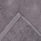 Полотенце махровое Ritmica 70х130см, серый 340г/м, хл100% 9832725 - фото 54764466