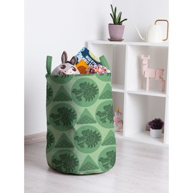 Корзина для игрушек «Зеленый дракон, размер 35х50 см