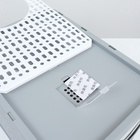 Туалет закрытый 50×40×40 см с выдвижным поддоном, серый - Фото 8