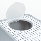 Туалет закрытый 50×40×40 см с выдвижным поддоном, серый - Фото 9