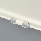 Туалет закрытый с откидным верхом 36 х 51 х 34 см, серый - Фото 11