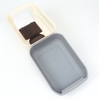 Туалет закрытый с откидным верхом 36 х 51 х 34 см, серый - Фото 12