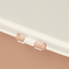 Туалет закрытый с откидным верхом 36×51×34 см, бежевый - Фото 14