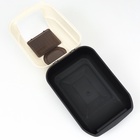 Туалет закрытый с откидным верхом 36×51×34 см, чёрный - Фото 12