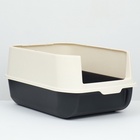 Туалет закрытый с откидным верхом 36×51×34 см, чёрный - Фото 4