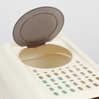 Туалет закрытый с откидным верхом 36×51×34 см, голубой - Фото 12