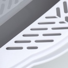 Туалет-домик 35×50×35 см, бело-серый - Фото 15