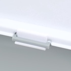 Туалет-домик 35×50×35 см, бело-серый - Фото 16