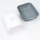 Туалет-домик 35×50×35 см, бело-серый - Фото 17