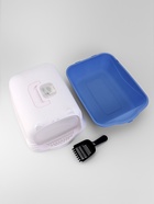 Туалет-домик 36×51×37 см, бело-синий - Фото 15