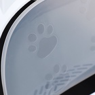 Туалет-домик 35×50×35 см, бело-чёрный - Фото 9