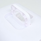 Туалет-домик 35×50×35 см, бело-чёрный - Фото 10