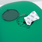 Туалет закрытый с УФ-лампой для уничтожения запаха 39×56×40 см, зелёный - Фото 13