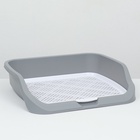 Туалет открытый 53×45×13 см, серый - Фото 4