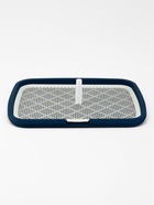 Туалет открытый, 65×6.5×5 см, со столбиком, пластик, синий - Фото 2