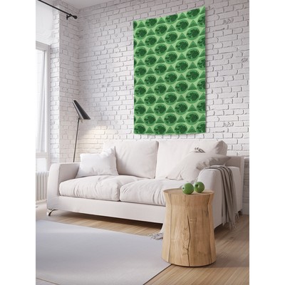 Декоративное панно с фотопечатью «Зеленый дракон», вертикальное, размер 100х150 см
