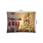 Декоративное панно с фотопечатью «Новогодняя атмосфера», горизонтальное, размер 150х200 см - Фото 2
