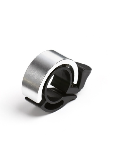 Звонок велосипедный «Кольцо», серебристый