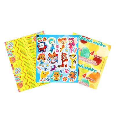 Краситель пищевой для яиц «Волшебный мир с любимыми героями», Пасха, 50 шт.