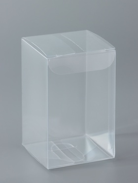 Складная прозрачная коробка из PVC, для упаковки подарков, 5?5?8 см (комплект 5 шт)