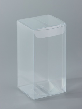 Складная прозрачная коробка из PVC, для упаковки подарков, 5?5?10 см (комплект 5 шт)