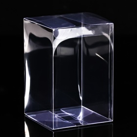 Складная коробка из PVC, для упаковки подарков, 10?10?15 см (комплект 5 шт)