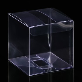 Складная коробка из PVC 8 х 8 х 8 см