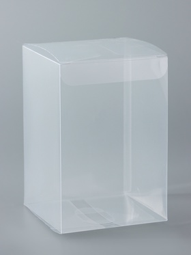 Складная прозрачная коробка из PVC, для упаковки подарков, 8?8?12 см (комплект 5 шт)