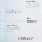 Пленка для цветов матовая, «Счастье каждый день», 58×58 см, голубой - Фото 3