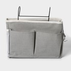 Органайзер подвесной с карманами LaDо́m, 3 отделения, 30×10×20 см, серый - Фото 6
