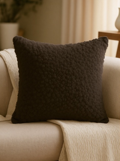 Наволочка декоративная Этель Boucle 43×43 см, цвет серый, полиэстер