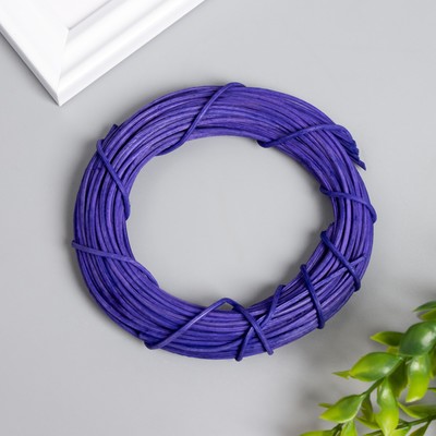 Кольцо для изготовления ловца снов «Фиолетовый», d=10 см, ротанг