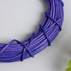 Кольцо ротанг для изготовления ловца снов "Фиолетовый" d=10 см - Фото 2
