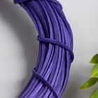 Кольцо ротанг для изготовления ловца снов "Фиолетовый" d=20 см - Фото 2