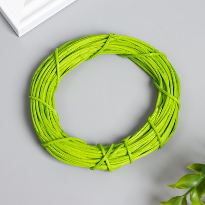 Кольцо для изготовления ловца снов «Зелёный», d=10 см, ротанг