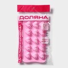 Форма для конфет и шоколада Доляна «Сердечки», силикон, 19.5×10×1.8 см, 15 ячеек (2.7×2.3 см), МИКС - Фото 10