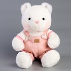 Мягкая игрушка Little Friend, медведь в розовом комбинезоне, 23 см - фото 4129554