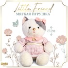 Мягкая игрушка "Little Friend", кошечка в розовом платье - фото 303778850