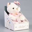 Мягкая игрушка "Little Friend", кошечка в розовом платье - Фото 3