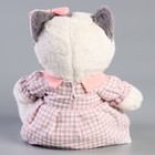 Мягкая игрушка "Little Friend", кошечка в розовом платье - Фото 7