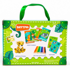 Набор в дорогу с мягкой игрушкой «Джунгли», 8 предметов - Фото 16