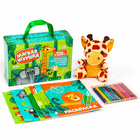 Набор в дорогу с мягкой игрушкой «Джунгли», 8 предметов - Фото 6