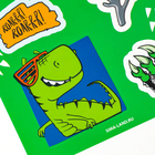 Набор в дорогу с мягкой игрушкой «Динозавр», 8 предметов - Фото 11