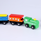 Детали для железной дороги «Паровозик и машинист», набор, 3×18×25 см - Фото 4