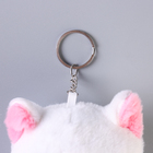 Мягкая игрушка "Кот с сердцем" на брелоке, 14 см, цвет МИКС - Фото 3